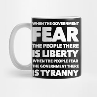 Fear the people Mug